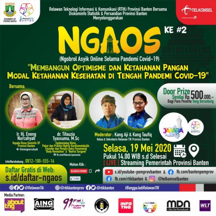 Diskominfo dan RTIK Banten Menyelenggarakan NGAOS