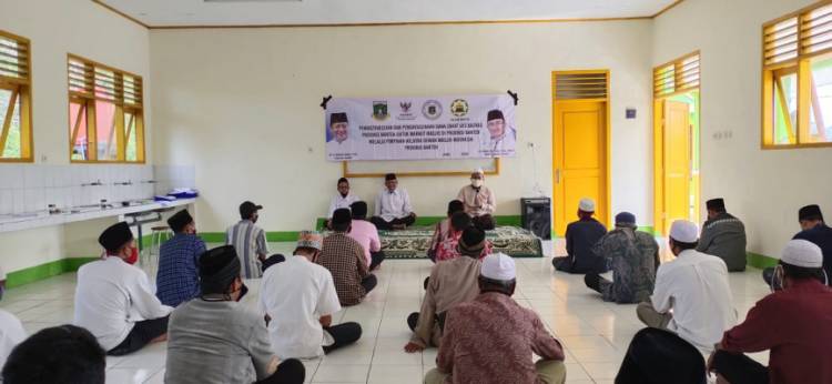 Kembali Salurkan Insentif Marbot Masjid UPZ Baznas Prov Banten Sosialisasikan Protokol Kesehatan