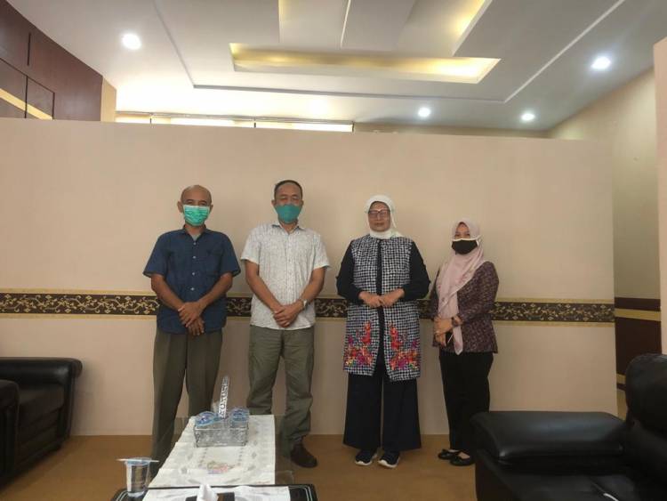 Kadis Kominfo Terima Kunjungan BAIS