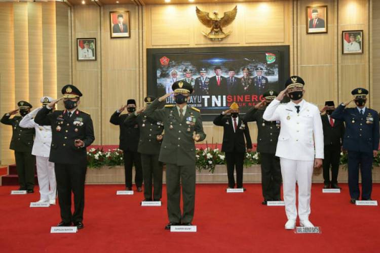 HUT TNI ke-75 Pemprov Banten Apresiasi TNI Terkait Penanganan Covid-19