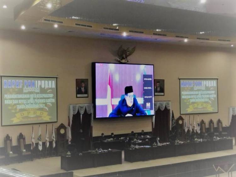 Gubernur Banten Apresiasi Kerja Keras DPRD Provinsi Banten