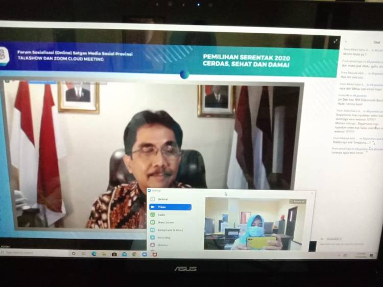 Webinar Satgas Medsos