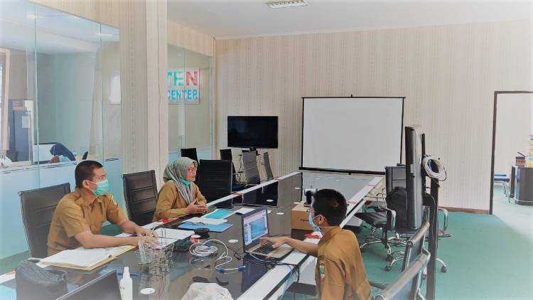 Diskominfo Gelar Rakor Covid-19