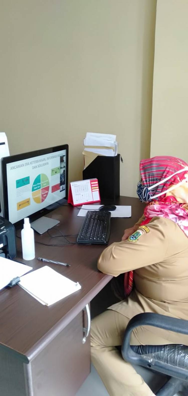 Diskominfo Ikuti Sosialisasi TandaTangan Digital