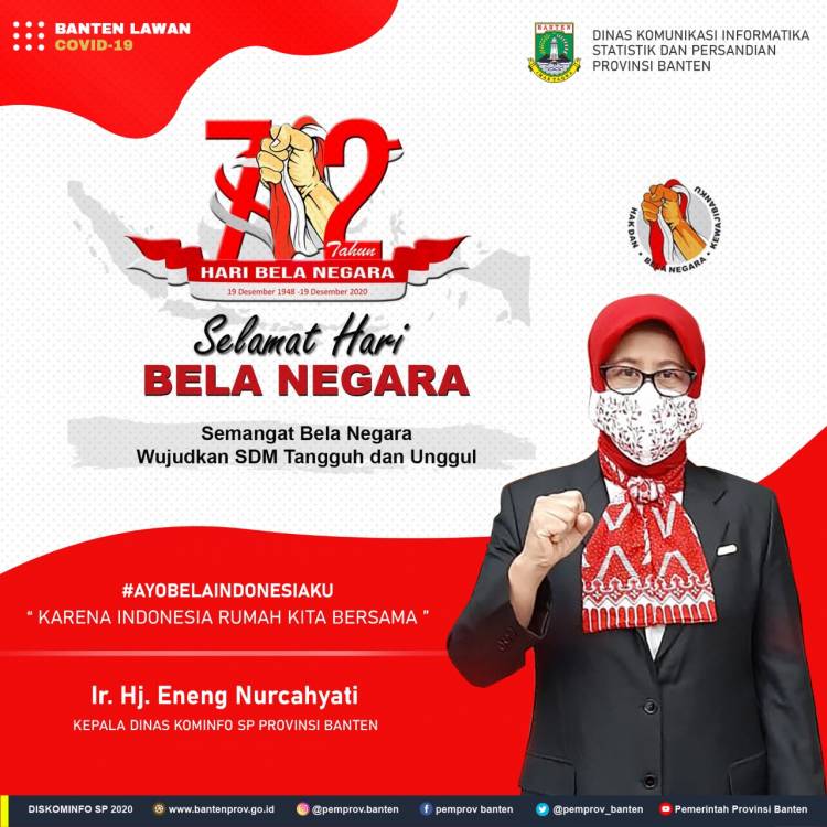 Kadis Kominfo Ucapkan Selamat Hari Bela Negara 