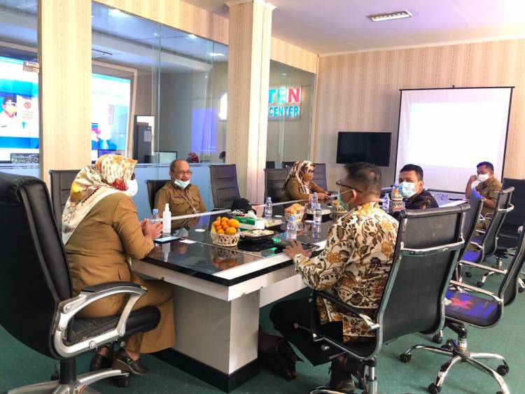 Kunjungan KI Pusat ke Diskominfo