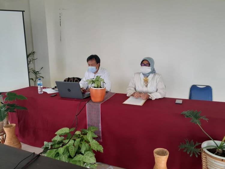 Virtual Meeting Rakor Statistik 