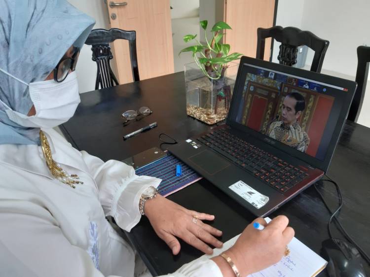 Virtual Meeting Rakortekbangnas 