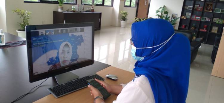 Virtual Meeting Rakor TP2DD