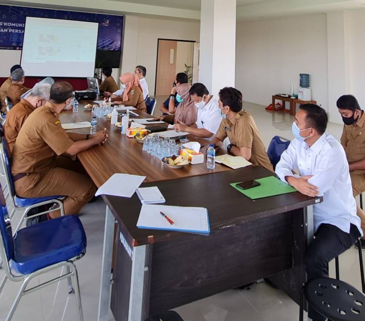 Agenda Kadis Kominfo dengan Tim Maturitas SPIP 