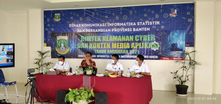 Bimtek Keamanan Cyber Konten Media Aplikasi 