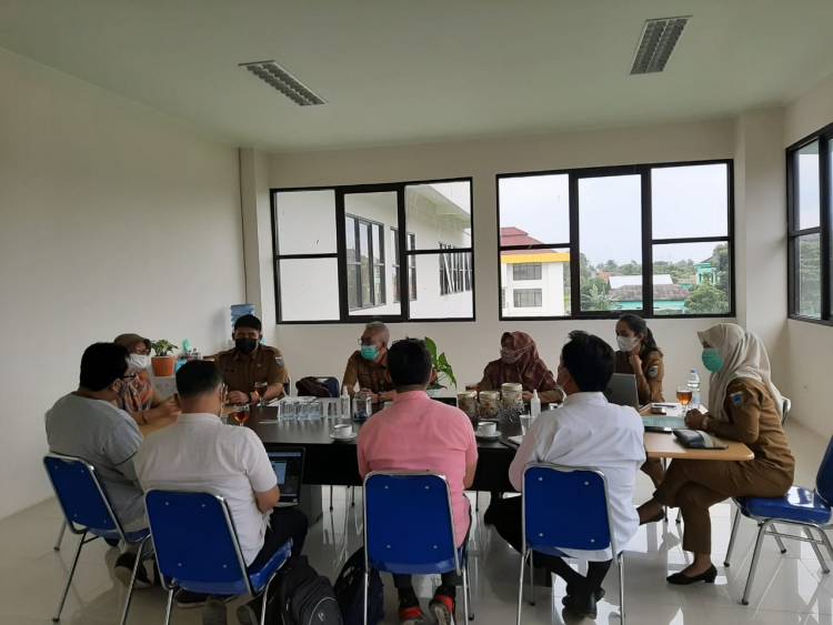 Menerima Kunker Diskominfo Pandeglang