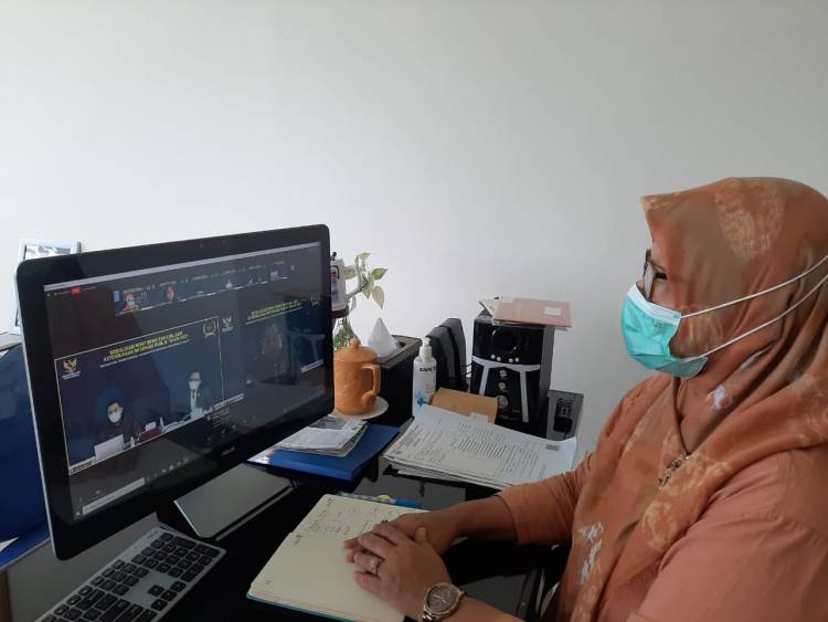 Kadis Kominfo Ikuti Sosialisasi Monev KIP 