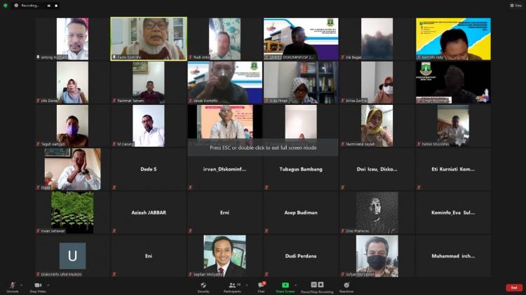 Agenda Kadis Kominfo 