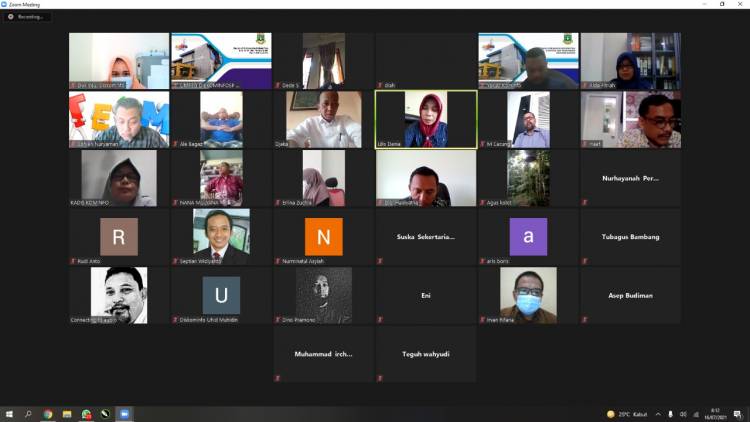 Agenda Zoom Meeting Diskominfo