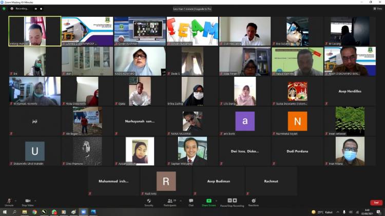 Agenda Zoom Meeting Diskominfo 