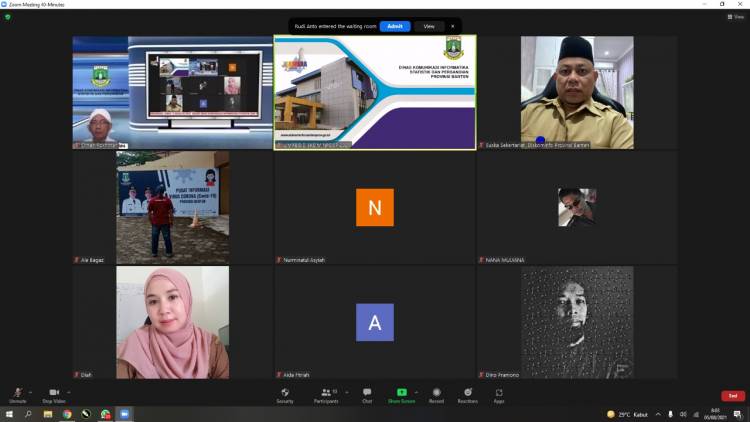 Agenda Zoom Meeting Diskominfo 