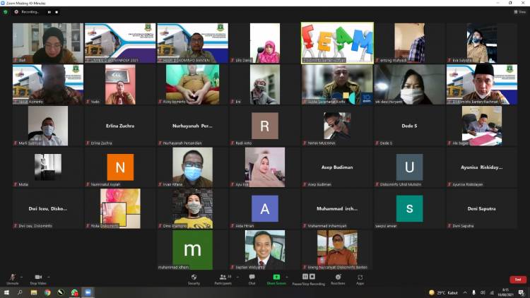 Agenda Zoom Meeting Diskominfo 