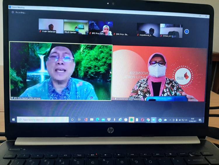 Virtual Meeting Sosialisasi Metadata