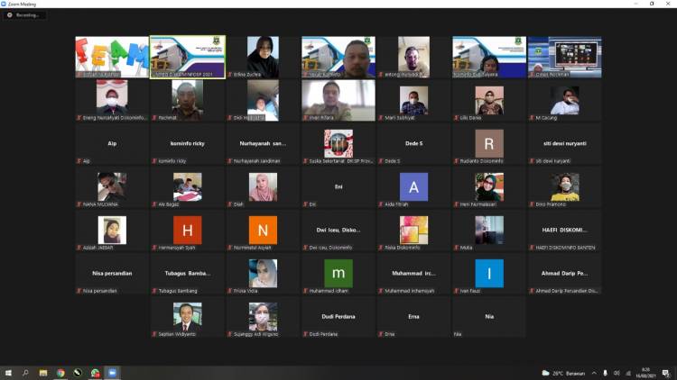 Zoom Meeting Diskominfo