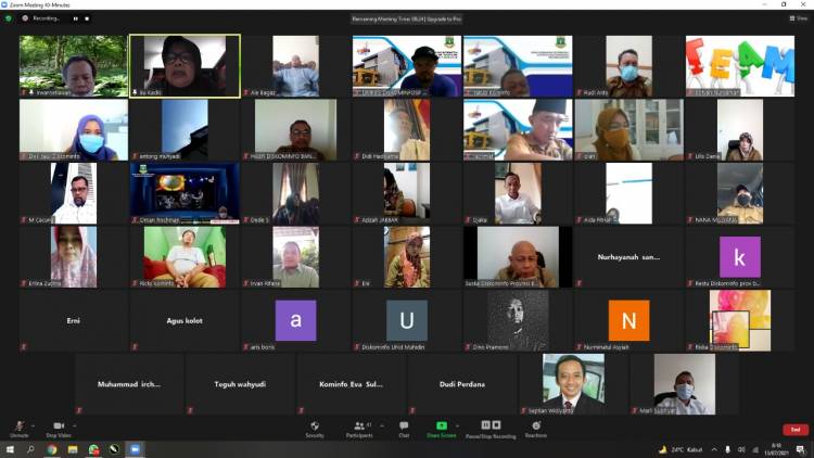 Agenda Kadis Kominfo 
