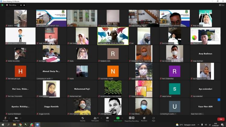 Agenda Zoom Meeting Diskominfo 