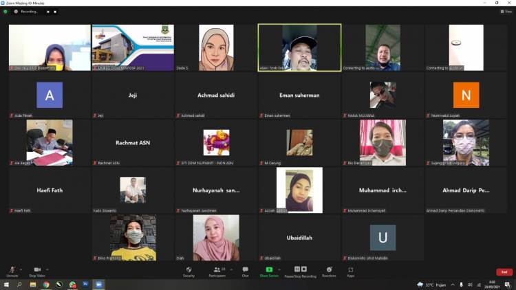Zoom Meeting Diskominfo