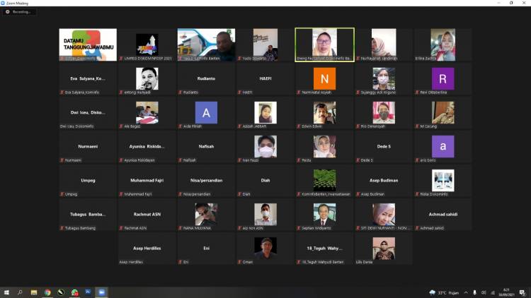 Zoom Meeting Diskominfo