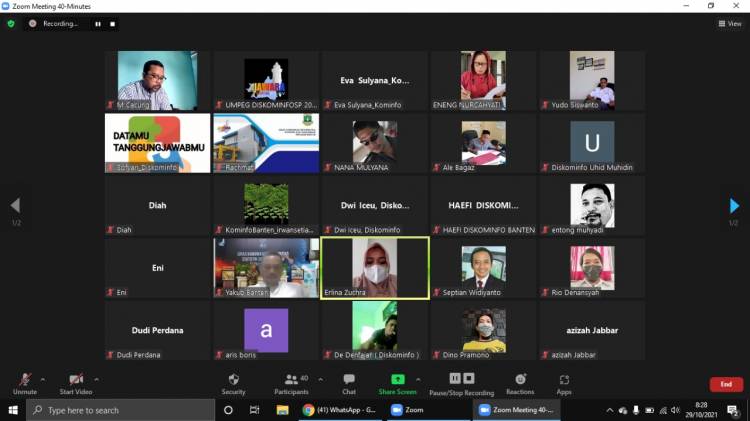 Zoom Meeting Diskominfo