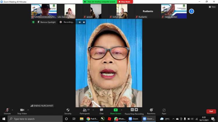 Agenda Zoom Meeting Diskominfo 