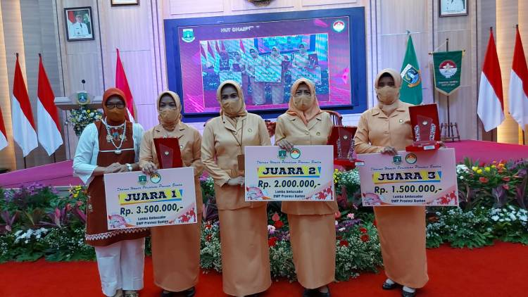 HUT DWP Tingkat Provinsi Banten Tahun 2021