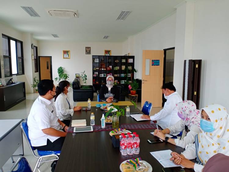 Kadis Kominfo Menerima Kunker Diskominfo Pandeglang