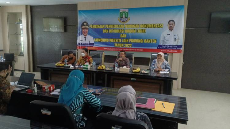 Agenda Launching Website JDIH