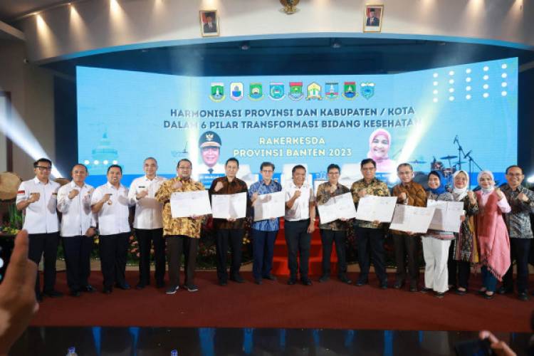 Tingkatkan Layanan Kesehatan, Pemprov Banten Lakukan MoU Dengan 7 Rumah Sakit
