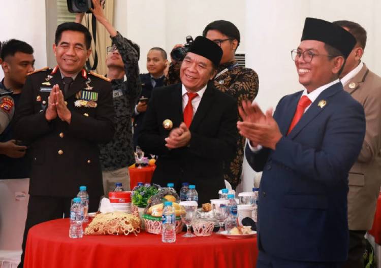 Syukuran Hari Bhayangkara Ke-77, Pj Gubernur Banten: Kita Tingkatkan Stabilitas Keamanan di Tahun Politik