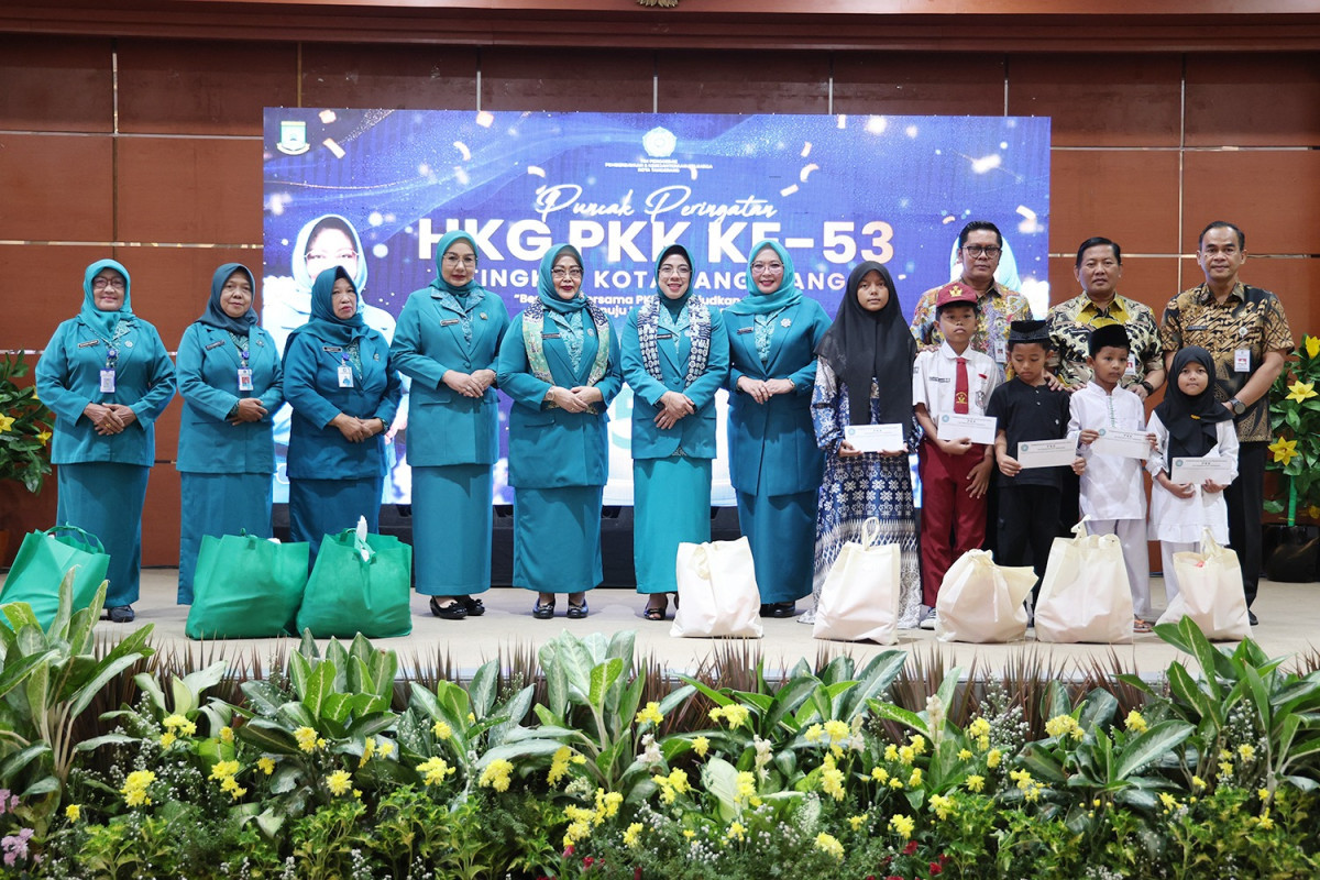 HKG PKK ke-53, Ketua TP PKK Provinsi Banten Tinawati Andra Soni: Momentum Perkuat Kolaborasi Menuju Indonesia Emas 2045