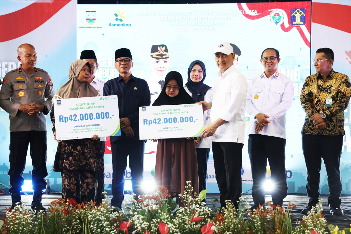 Wagub Banten A Dimyati Natakusumah: Koperasi Desa Merah Putih Bangun Kemandirian Desa