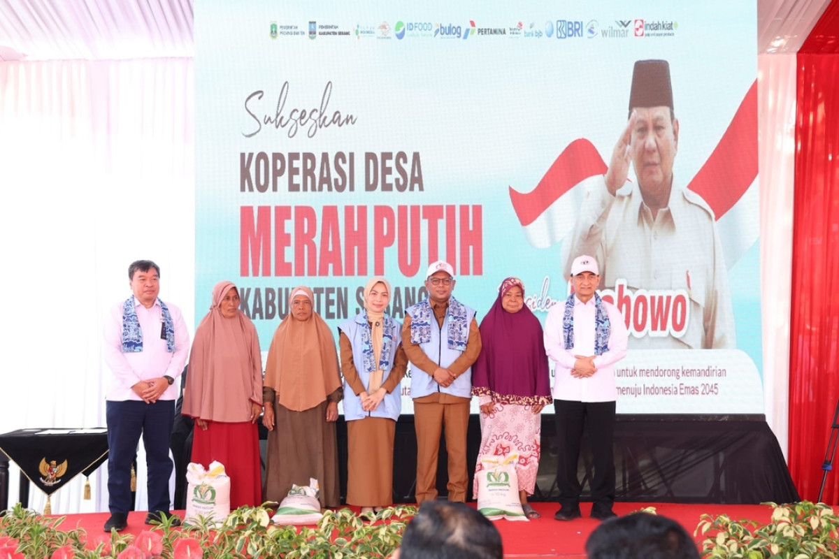 Gubernur Banten Andra Soni Nyatakan Koperasi Merah Putih Pondasi Perekonomian Daerah