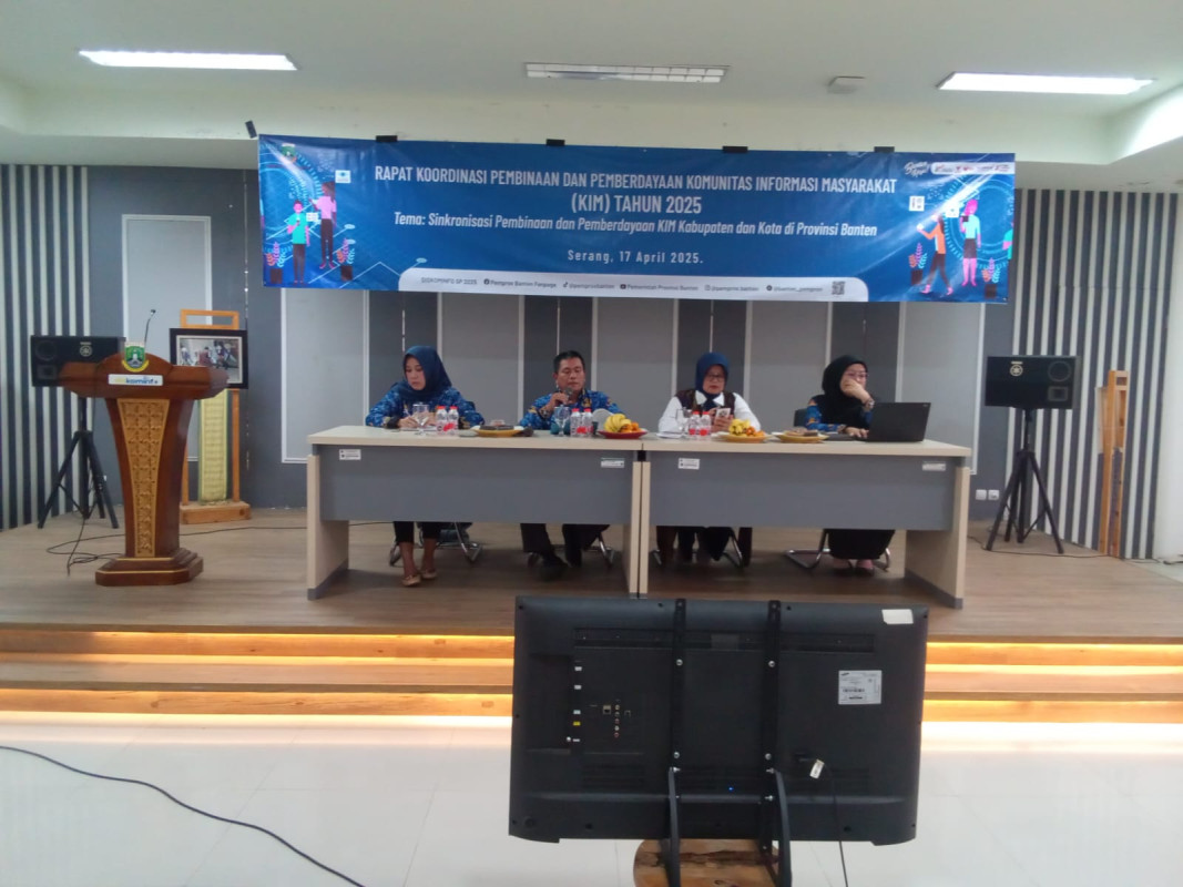 Rakor Pembinaan dan Pemberdayaan KIM