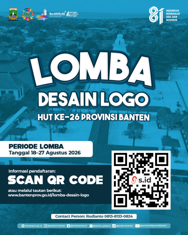 Lomba Disain Logo Hut ke 26 Provinsi Banten