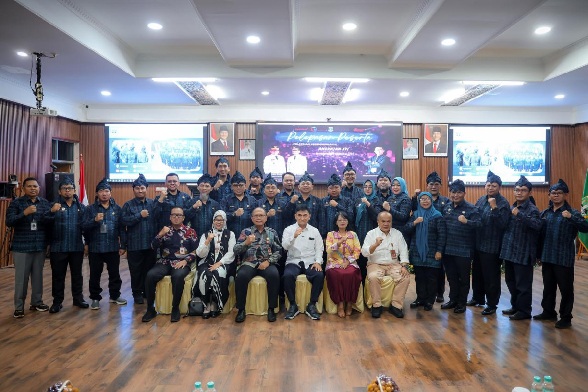 Tutup Diklatpim Tingkat II, Wagub Dimyati Tekankan Pentingnya Jiwa Kepemimpinan dan Integritas