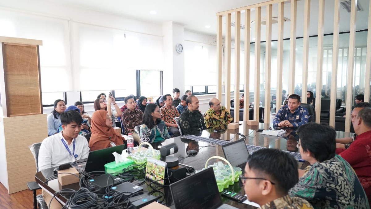 Plt. Kadis Kominfo Terima Kunjungan Kementerian Komdigi