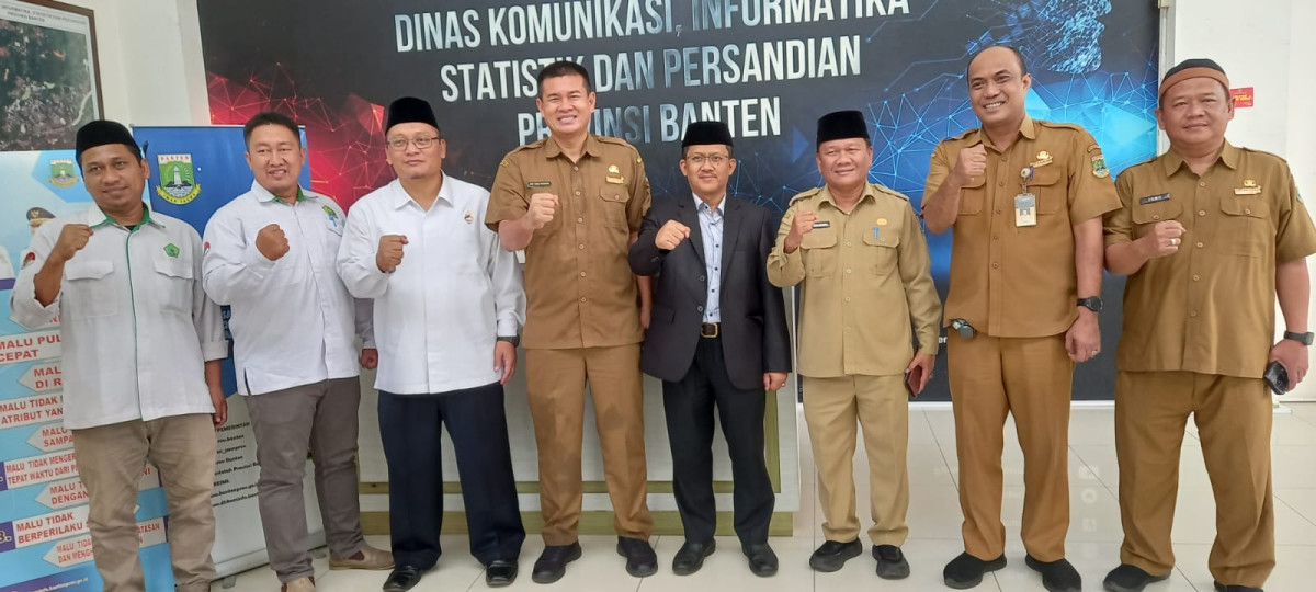 Plt. Kadis Kominfo Menerima Kunjungan UIN