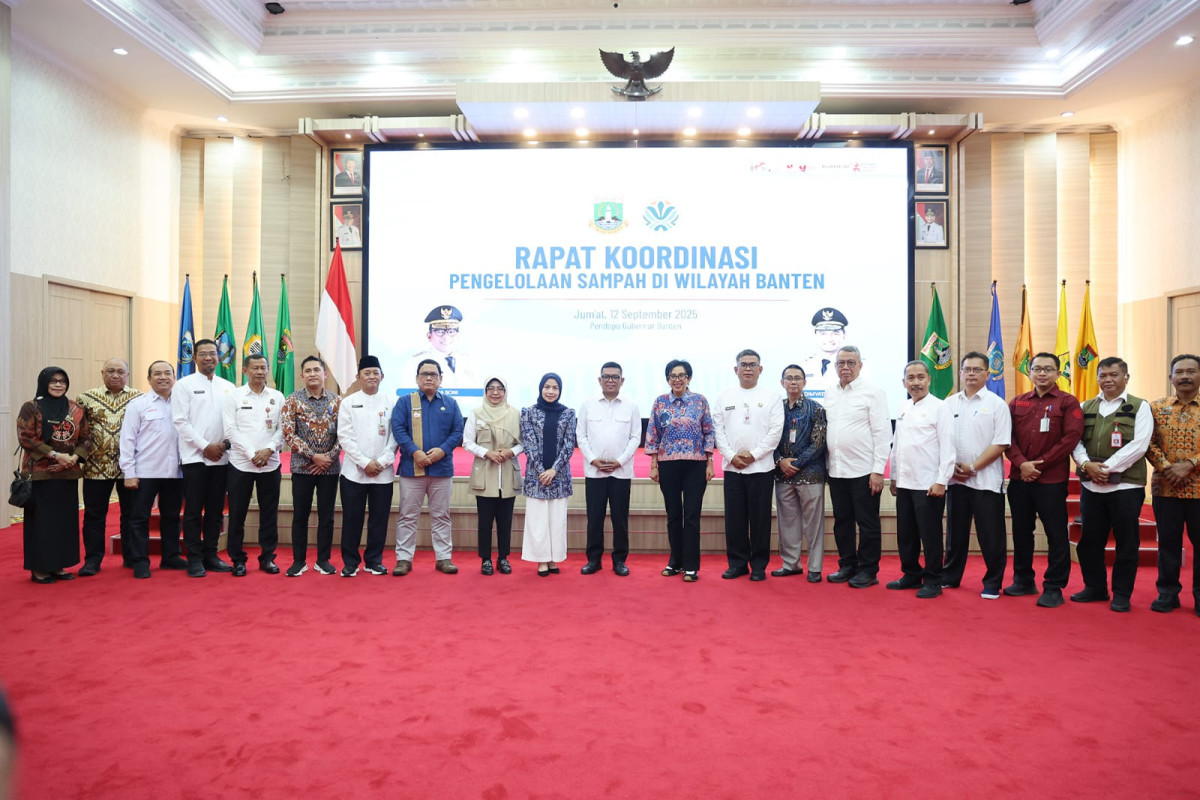 Gubernur Banten Andra Soni Minta Kabupaten Kota Satukan Persepsi Tangani Persoalan Sampah